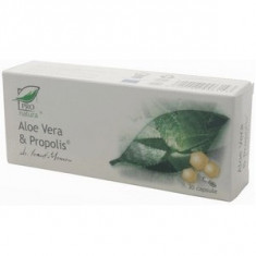 ALOE VERA&amp;amp;PROPOLIS 30CPS-Imunitate foto