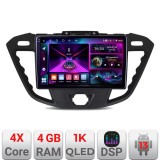 Navigatie Ford Transit Quad Core A-845 4+64 InCell Display 1K Android Waze USB Navigatie Internet Youtube Radio