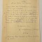 Ovid S. Crohmălniceanu - document vechi - manuscris, semnatura olografa