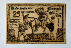 Germania - Notgeld WITTGENSDORF - 25 Pfennig 1921 foto