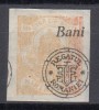 ROMANIA 1919 EMISIUNEA ORADEA EROARE TIMBRU PENTRU ZIARE SUPRATIPAR DEPLASAT EROARE CULOARE GUMA ORIGINALA SARNIERA, Nestampilat