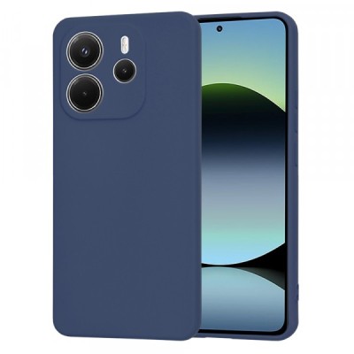 Husa pentru Xiaomi Redmi Note 14 4G (Standard), Techsuit, SoftFlex, Bleumarin foto