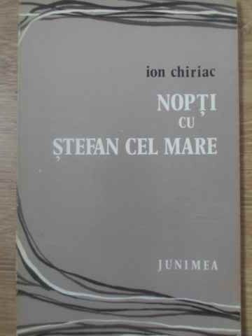 NOPTI CU STEFAN CEL MARE POEZII PRINCEPS-ION CHIRIAC