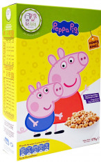 Peppa Pig Honey Rings 375 gr. Cereale Integrale cu Miere foto