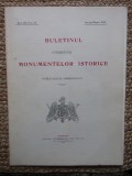 BULETINUL COMISIUNII MONUMENTELOR ISTORICE , PUBLICATIUNE TRIMESTRIALA ANUL VII , FASC. 25 , IANUARIE-MARTIE 1914