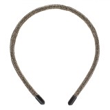 Bentită de Păr Femei, Strass, Argintiu, Oem
