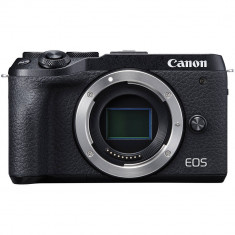 Aparat foto Mirrorless Canon EOS M6 Mark II 32.5 Mpx Body Black foto