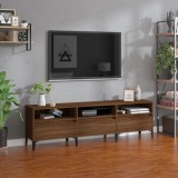 vidaXL Comodă TV, stejar maro, 150x30x44,5 cm, lemn prelucrat 831924