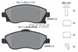 Set placute frana TEXTAR 2322501