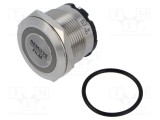 Comutator anti-vandalism E-SWITCH 2 poziții SPST 20A IP67 LED roșu