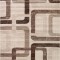 Covor Model Daffi 13151-130, Marime 50 x 80 cm, Crem, Maro, Inaltime Fir 6 mm, Antialergic, Polipropilena, Living, Dormitor, Sufragerie, Birou