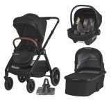 Sistem modular 3in1 Coccolle Aspen Jet Black + Scoica Coccolle Knox Anthracite FitLine Training