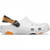 Saboti Crocs Classic All-Terrain Clog Alb - White/Multi, 46, 48