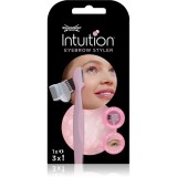 Wilkinson Sword Intuition Eyebrow Styler epilator pentru femei pentru spr&acirc;ncene 3 buc
