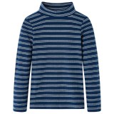 Tricou cu m&acirc;neci lungi pentru copii, bleumarin, 140