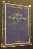 Studii si cercetari de Istoria Artei, vol 2 - 1958