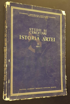 Studii si cercetari de Istoria Artei, vol 2 - 1958 foto