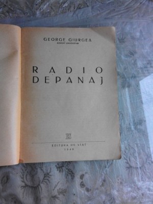 RADIO DEPANAJ - GEORGE GIURGEA EDITIA II foto