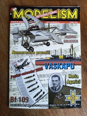 Revista Modelism nr. 4 / 2001 / C rev M1 foto