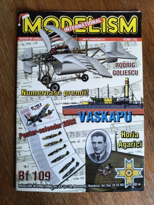 Revista Modelism nr. 4 / 2001 / C rev M1
