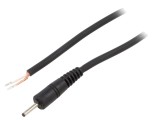 Cablu DC 2,35/0,7mm Negru 0,5m