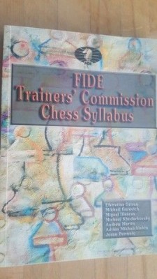 Fide Trainers Commission Chess Syllabus- Elstrations Grivas, Mikhail Gwerich foto