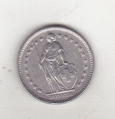 bnk mnd Elvetia 2 franci 1970 foto
