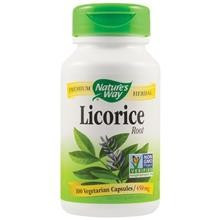 Supliment Alimentar Licorice 450mg Nature&amp;#039;s Way Secom 100cps Cod: 24132 foto