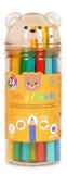 Set 24 creioane colorate + ascutitoare - Teddy Friends - Teddy Bear | Legami