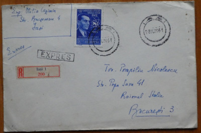 Scrisoare Otilia Cazimir , cu plic , 3 pagini , 1958 foto