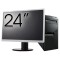Pachet Calculator Second Hand Lenovo ThinkCentre M83 Tower, Intel Pentium G3220 3.00GHz, 8GB DDR3, 500GB HDD, DVD-ROM + Monitor 24&amp;quot; NewTechnology