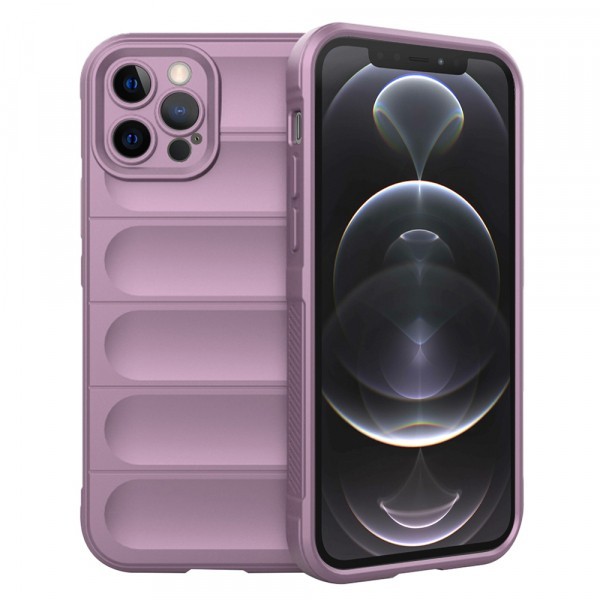 Husa pentru Apple iPhone 12 Pro, Techsuit, Magic Shield, Mov