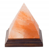 Veioza lampa din sare de himalaya - piramida 2-3 kg, Stonemania Bijou