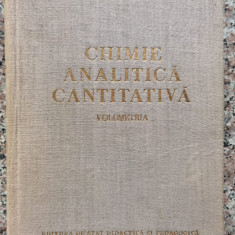 Chimie Analitica Cantitativa Volumetria (editia A Treia) - Candin Liteanu ,553200