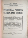 Cumpara ieftin Dob&acirc;ndirea și pierderea naționalității rom&acirc;ne- Ioan Ionescu, 1939