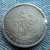 2n - 1 Shilling 1924 Africa de Sud / South Africa argint