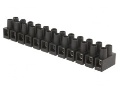 Regleta de Conexiuni 4mm2 400V 32A Neagra foto
