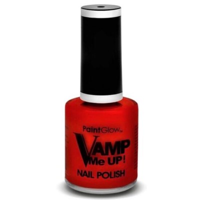 Lac de unghii Vamp Me Up! Paint Glow, rosu, 12 ml foto