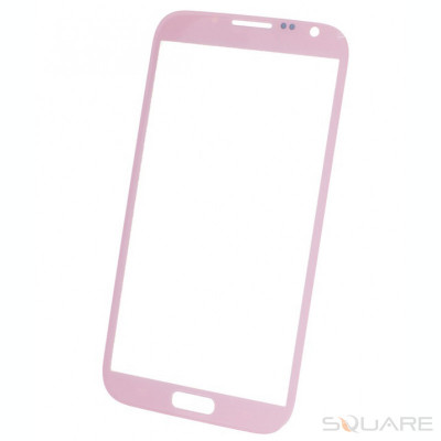 Geam Sticla Samsung Note II N7100, Pink foto