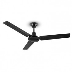 Klarstein Klarstein Spin Doctor, negru, 55W, ventilator de tavan, 122 cm, 3 bra?e, o?el inoxidabil foto