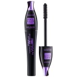 Cumpara ieftin Bourjois Twist Up The Volume mascara cu efect de volum perie 2 in 1 culoare 22 Black Balm 8 ml