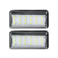 Lampi numar LED Toyota Land Cruiser 100,120 1998-2010, Lexus LX 1998-2008