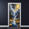 Folie imprimata color pentru decor Usa, dimensiune 200 x 90cm, model: AVX-DR18, AVEX