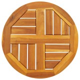 vidaXL Blat de masă rotund, &Oslash;40x2 cm, lemn masiv de acacia 4004246