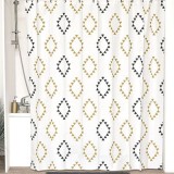 Cumpara ieftin Perdea duș Lima, PEVA, 180 x 180 cm, model romb
