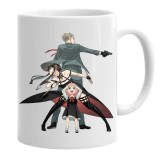 Cana alba personalizata anime spy x family, INOVATIX&reg;. 330 ml