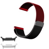 Curea otel, Milanese Loop Slim, compatibila cu Samsung Galaxy Watch9 40mm, Black Wine