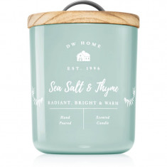 DW Home Farmhouse Sea Salt & Thyme lumânare parfumată 240 g