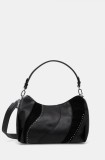 Desigual poseta KAHLO MAYARI MAXI culoarea negru, 24WAXPA2