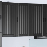 vidaXL Dulap de bucătărie Negru 50 x 31 x 100 cm Lemn compozit 885126